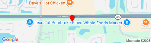 Map thumbnail of 15980 Pines Blvd. Pembroke Pines, FL 33027